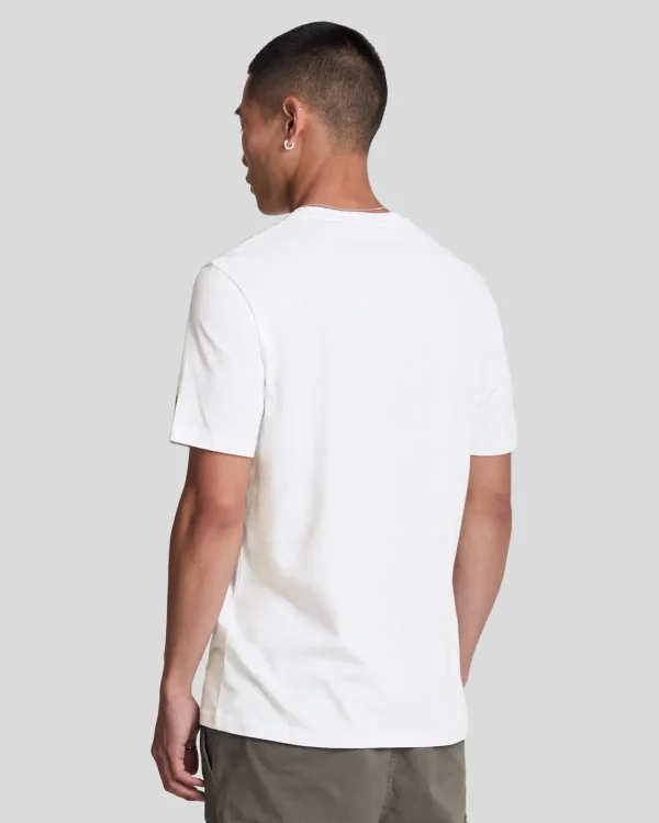 Lyle & Scott Vermächtnis | T-shirts<Anatomie der Schrift Grafik T-Shirt White