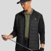 Lyle & Scott Golf<Baffle gesteppte Golf Jacke mit durchgehendem Reißverschluss JetBlack