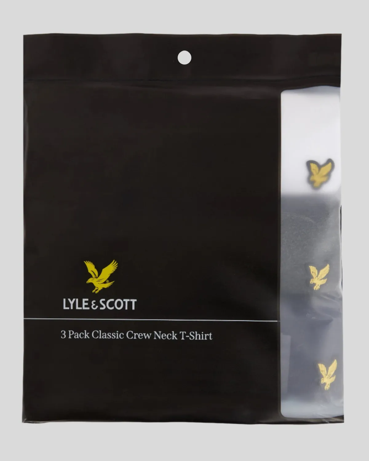basic_er_pack_tshirt_1.webp Lyle & Scott Geschenk-sets<Basic 3er Pack T-Shirt Weiß/Holzkohle-Mergel/Peakoat