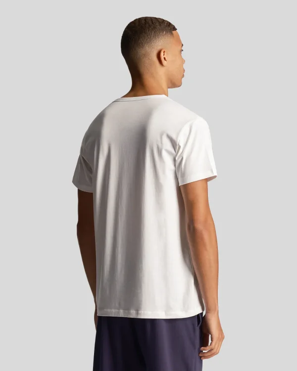 Lyle & Scott Geschenk-sets<Basic 3er Pack T-Shirt JetBlack/MidGreyMergel/Weiß
