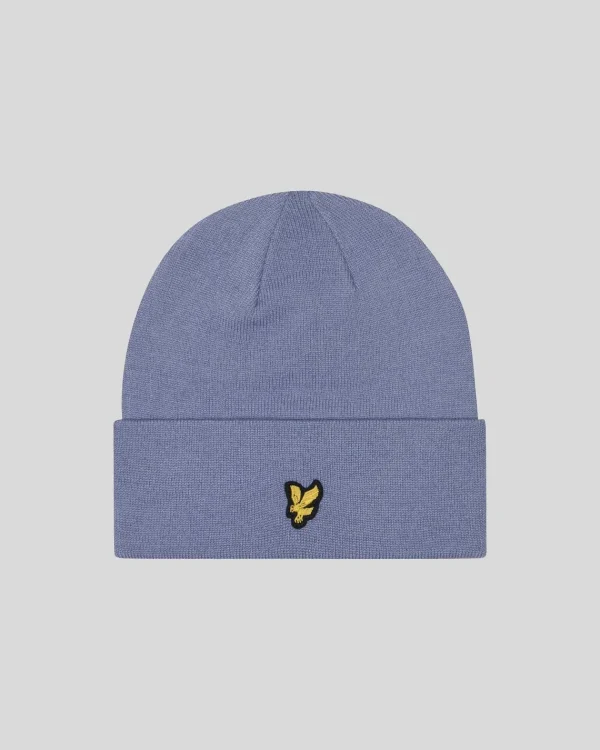 Lyle & Scott Kopfbedeckungen<Beanie CraftedBlue