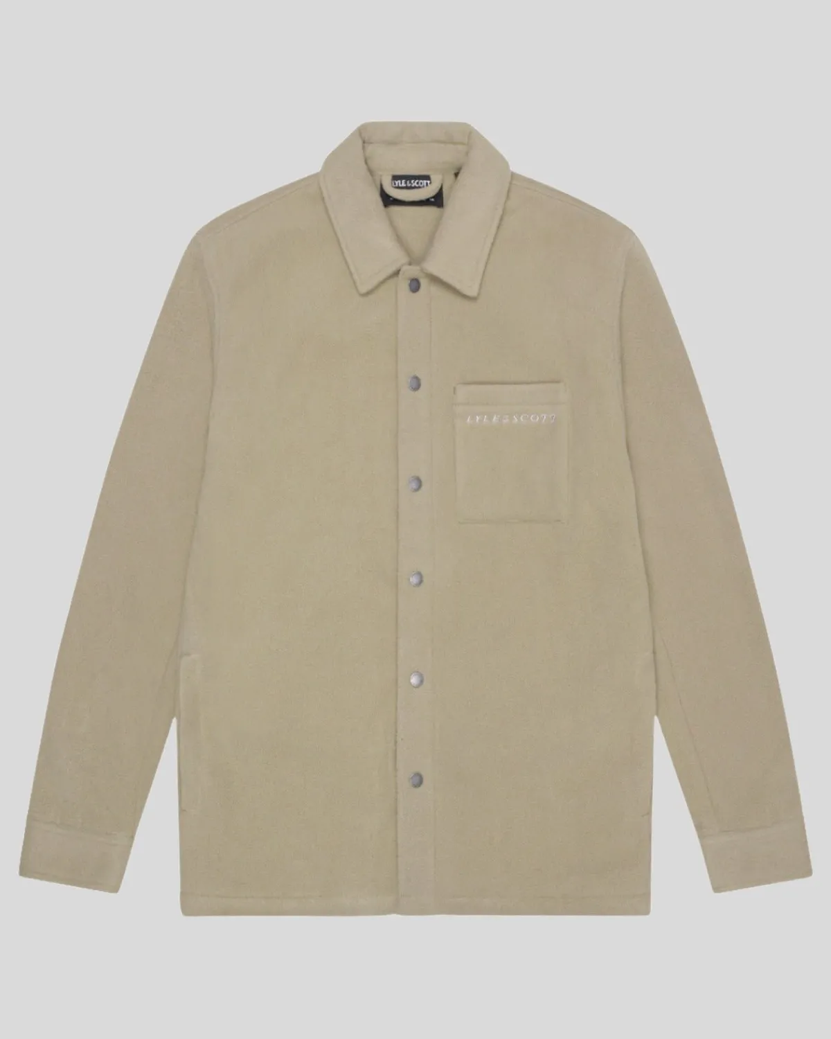 besticktes_fleece_berhemd_4.webp Lyle & Scott Drehbuchsticke<Besticktes Fleece Überhemd SageUniform