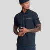 Lyle & Scott Drehbuchsticke | Polohemden<Besticktes Polohemd DarkNavy/Cove