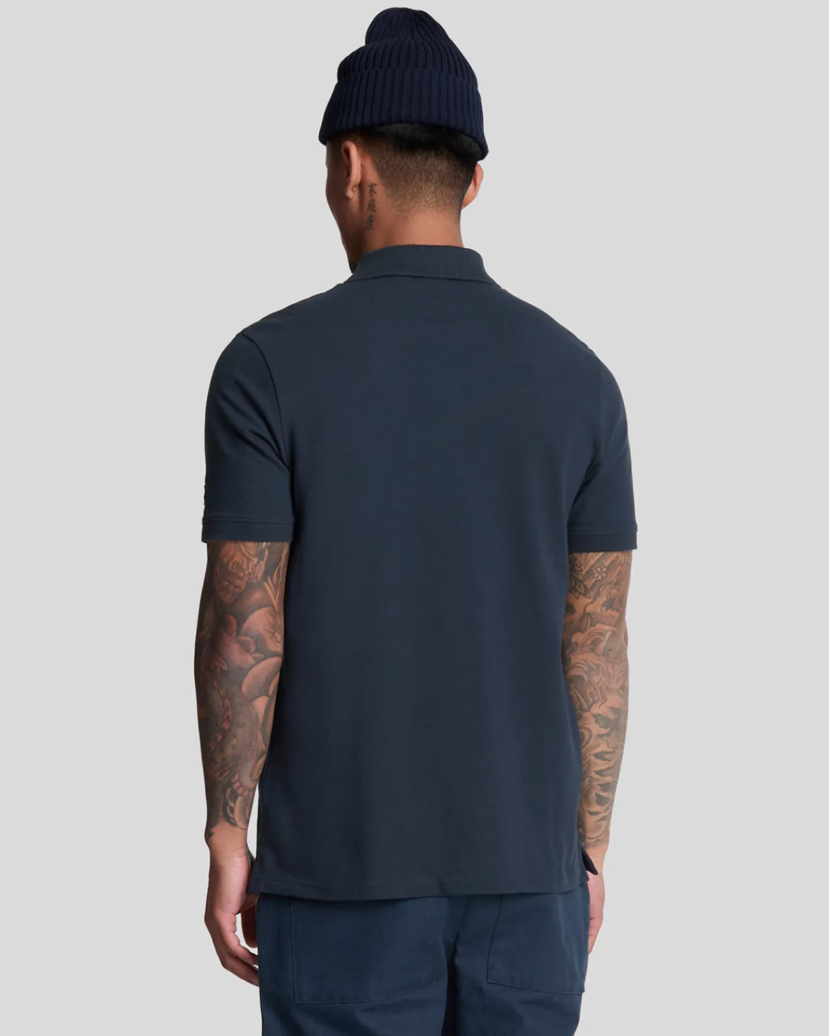 besticktes_polohemd_2-3.webp Lyle & Scott Drehbuchsticke | Polohemden<Besticktes Polohemd DarkNavy/Cove