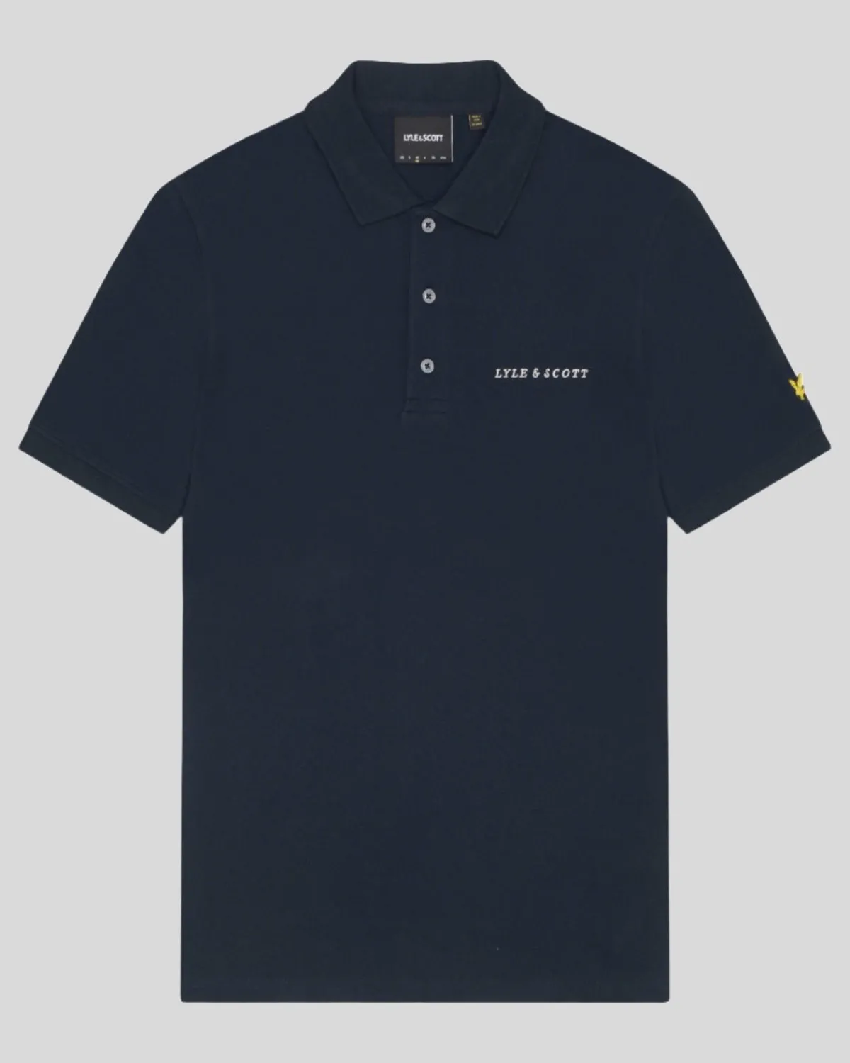besticktes_polohemd_4-3.webp Lyle & Scott Drehbuchsticke | Polohemden<Besticktes Polohemd DarkNavy/Cove