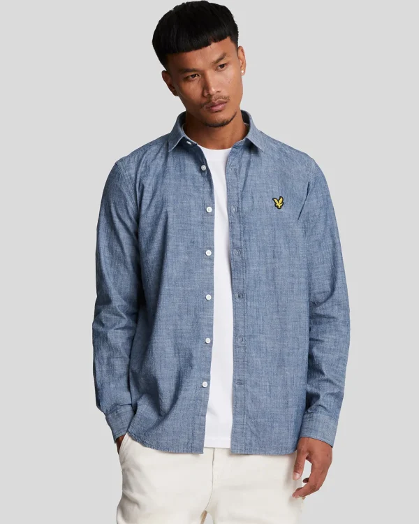 Lyle & Scott Vermächtnis | Hemden<Chambray Hemd Indigo