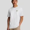 Lyle & Scott Vermächtnis | T-shirts<Chunky Slub T-Shirt Weiss