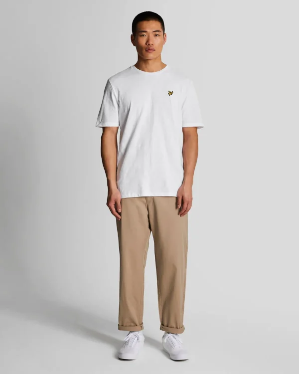 Lyle & Scott Vermächtnis | T-shirts<Chunky Slub T-Shirt Weiss