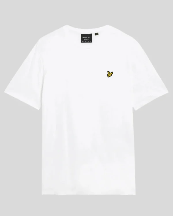 Lyle & Scott Vermächtnis | T-shirts<Chunky Slub T-Shirt Weiss