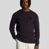 Lyle & Scott Drehbuchsticke<Club Emblem Rundhals-Pullover DunkleMarine