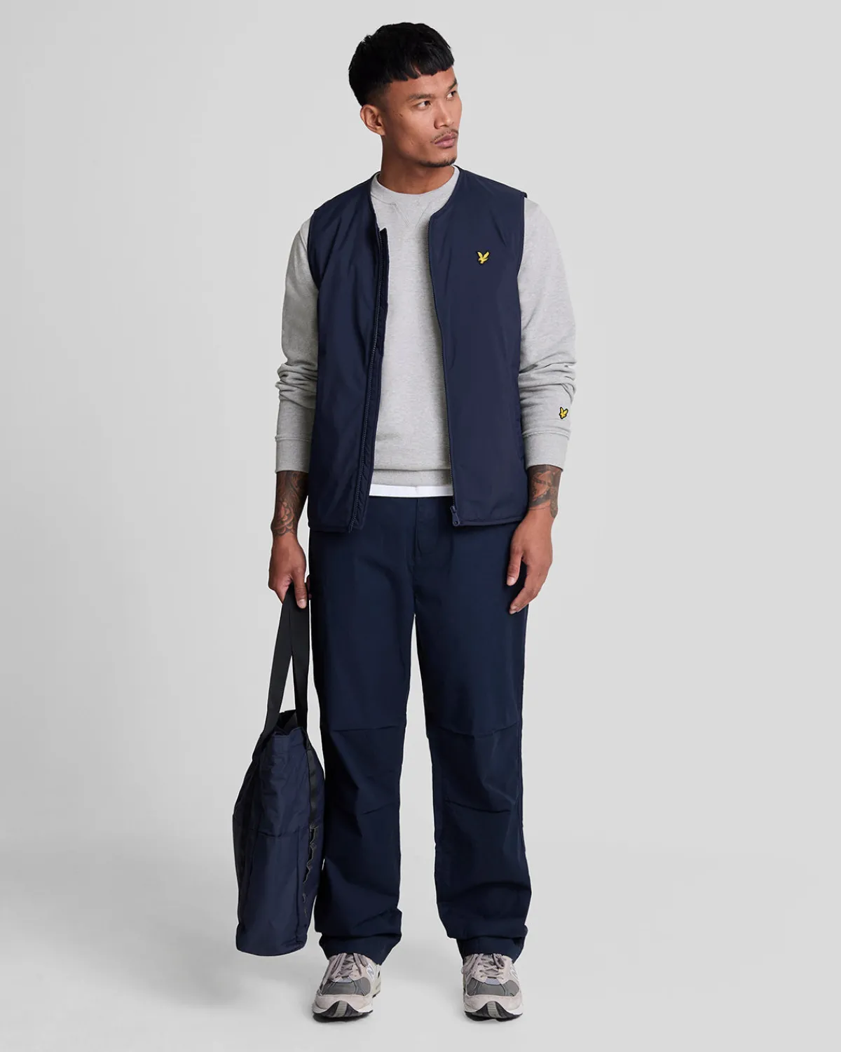 distel_flora_bedrucktes_sweatshirt_mit_rundhalsausschnitt_2-2.webp Lyle & Scott Vermächtnis | Sweatshirts<Distel Flora Bedrucktes Sweatshirt mit Rundhalsausschnitt LightGreyMarl