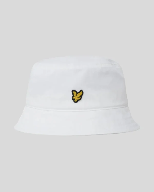 Lyle & Scott Kopfbedeckungen<Eimer Hut Weiss