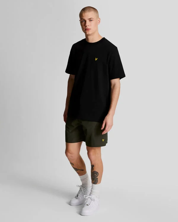 Lyle & Scott Kurze Hosen<Einfarbige Badeshorts Olive