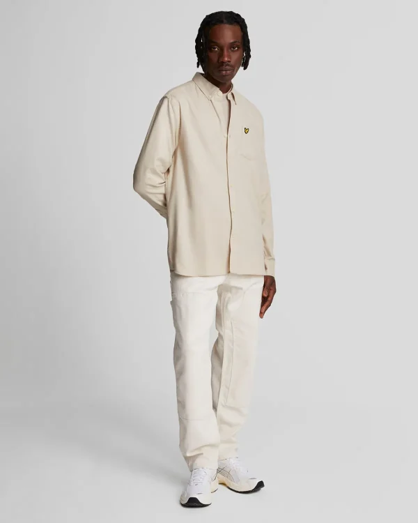 Lyle & Scott Hemden<Einfarbiges Flanellhemd Bucht