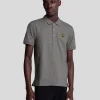 Lyle & Scott Grundlegendes | Polohemden<Einfarbiges Polohemd MidGreyMargel