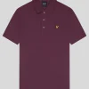 Lyle & Scott Groß & Groß | Übergrößen<Einfarbiges Polohemd WeaversClaret