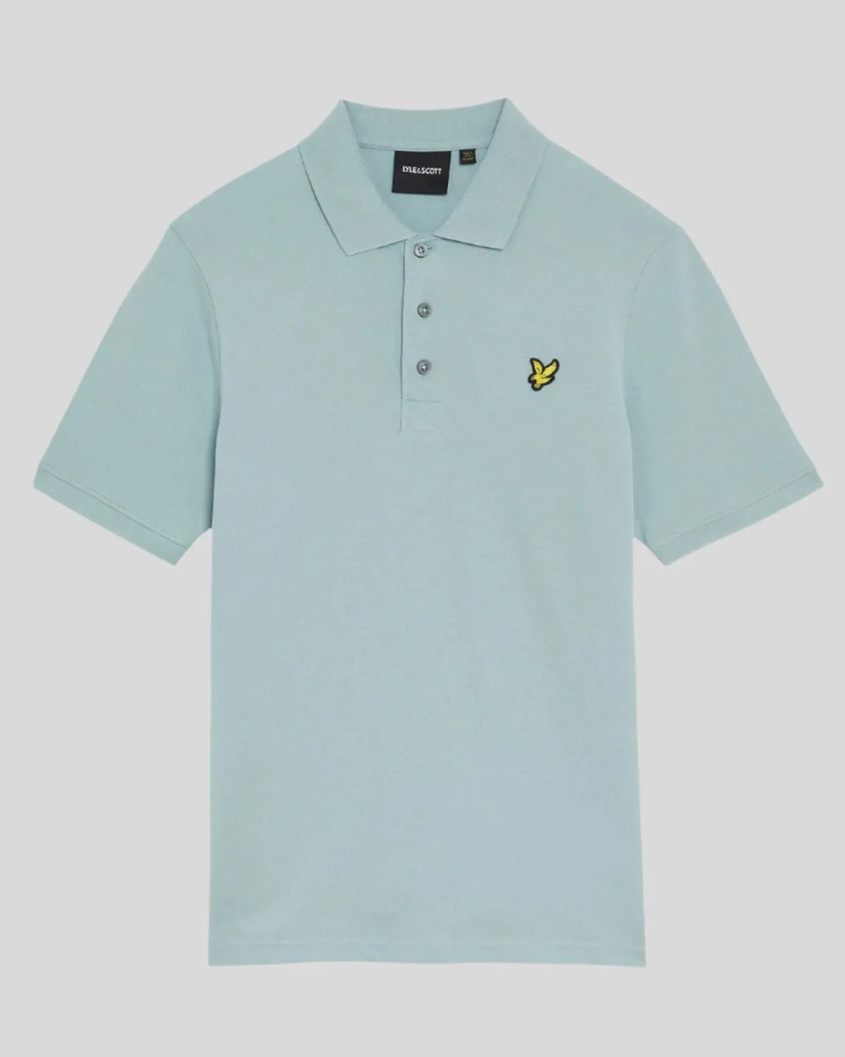 einfarbiges_polohemd_0-19.webp Lyle & Scott Groß & Groß | Übergrößen<Einfarbiges Polohemd BlueSmoke