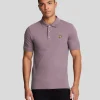 Lyle & Scott Polohemden<Einfarbiges Polohemd HighlandMauve