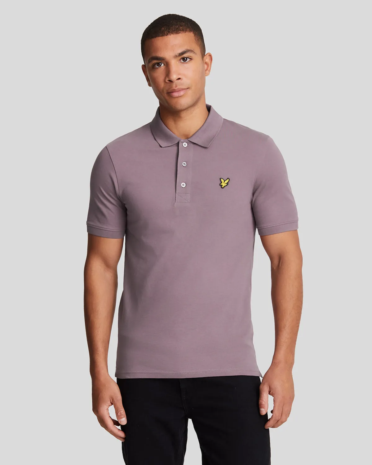 einfarbiges_polohemd_0-24.webp Lyle & Scott Polohemden<Einfarbiges Polohemd HighlandMauve