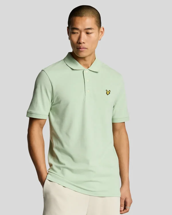 Lyle & Scott Polohemden<Einfarbiges Polohemd FreshGreen
