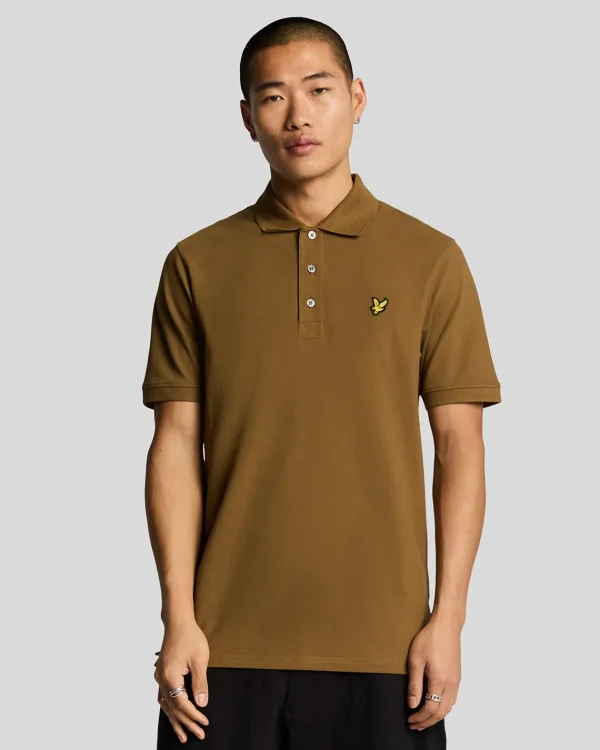 Lyle & Scott Polohemden<Einfarbiges Polohemd WildNettle