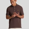 Lyle & Scott Polohemden<Einfarbiges Polohemd DeepMahogany