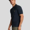Lyle & Scott Polohemden<Einfarbiges Polohemd DunkleMarine
