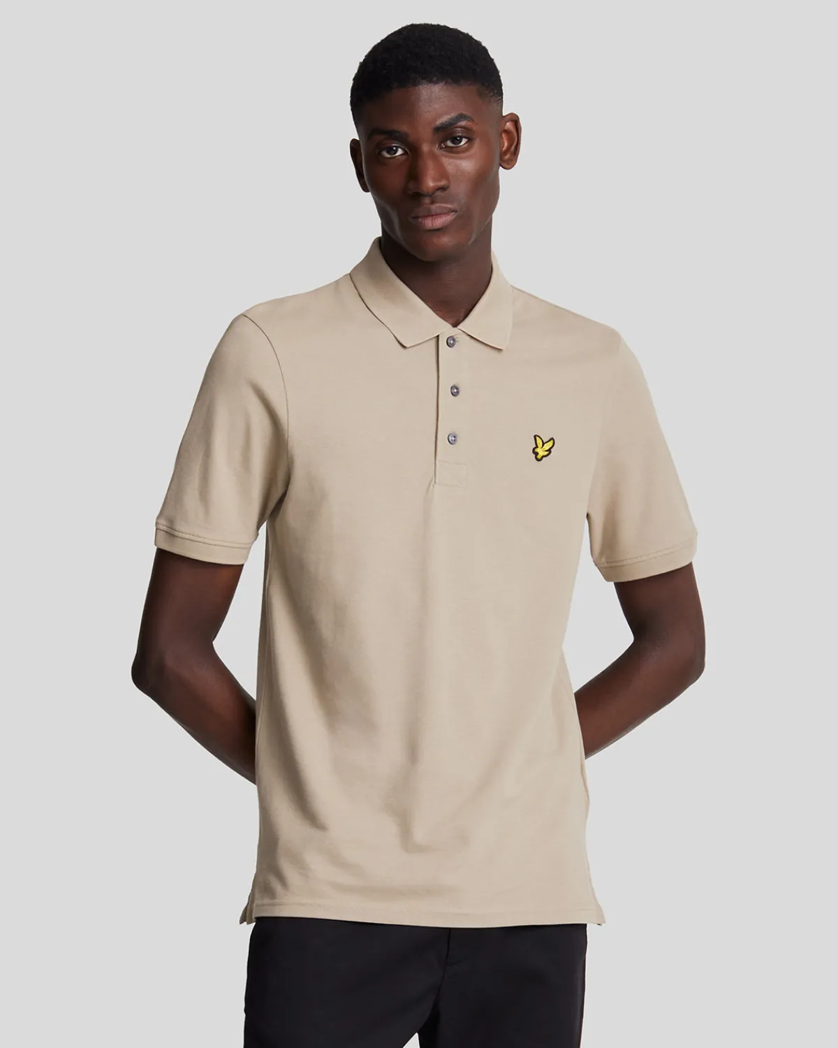einfarbiges_polohemd_0-34.webp Lyle & Scott Polohemden<Einfarbiges Polohemd HeritageTaupe