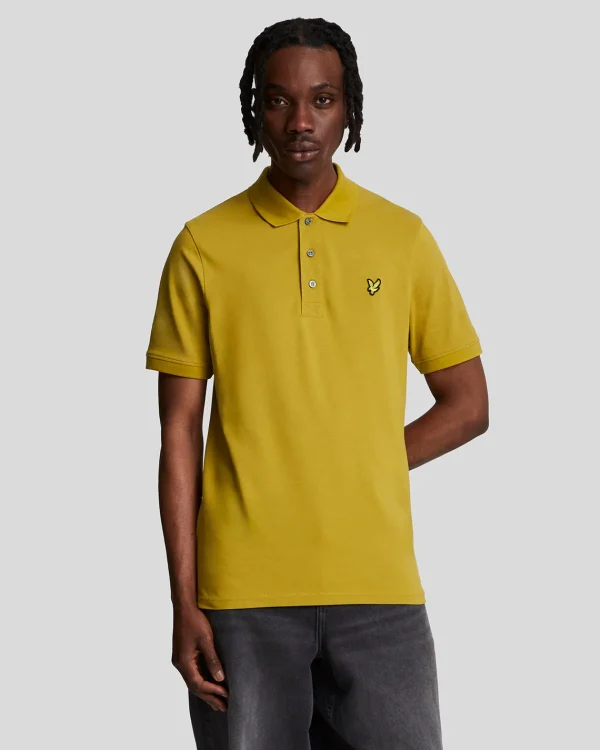 Lyle & Scott Polohemden<Einfarbiges Polohemd EllanessGold