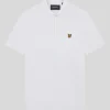 Lyle & Scott Groß & Groß | Übergrößen<Einfarbiges Polohemd Weiss