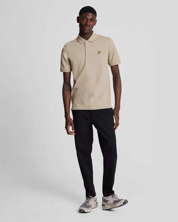 Lyle & Scott Polohemden<Einfarbiges Polohemd HeritageTaupe