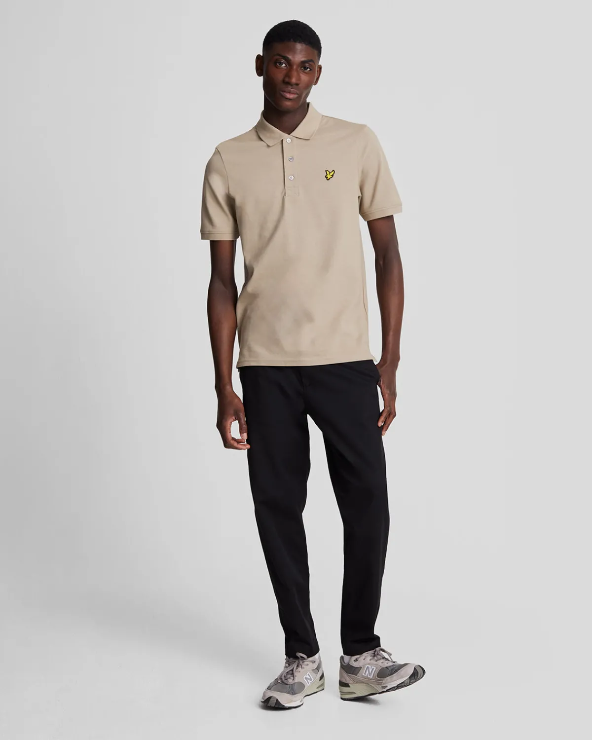 einfarbiges_polohemd_1-21.webp Lyle & Scott Polohemden<Einfarbiges Polohemd HeritageTaupe