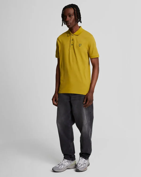 Lyle & Scott Polohemden<Einfarbiges Polohemd EllanessGold