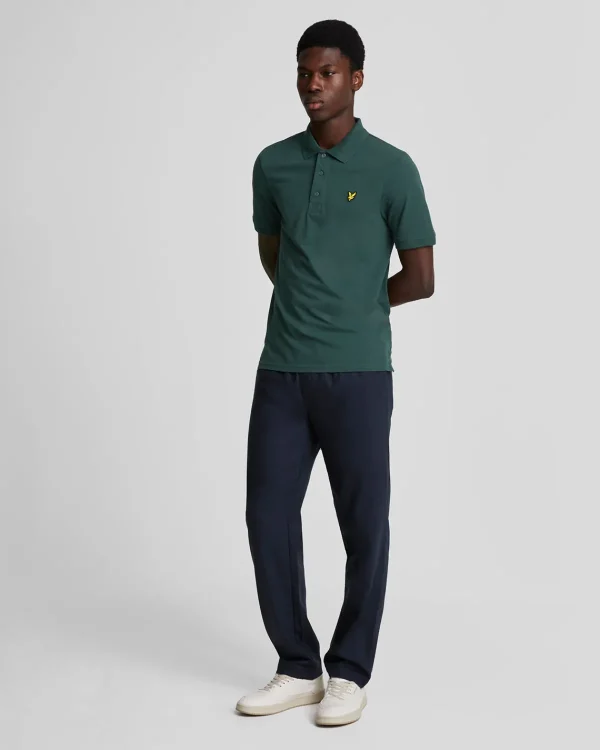 Lyle & Scott Polohemden<Einfarbiges Polohemd ArgyleTeal