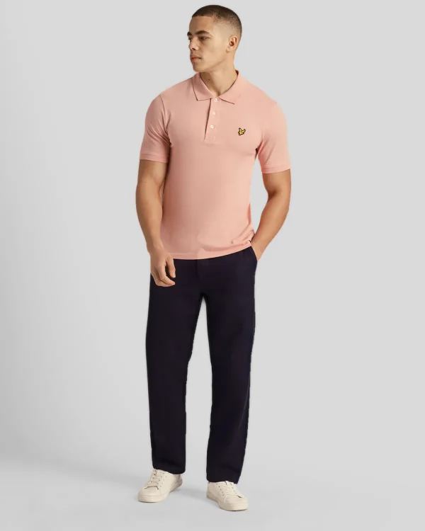 Lyle & Scott Polohemden<Einfarbiges Polohemd PalmPink