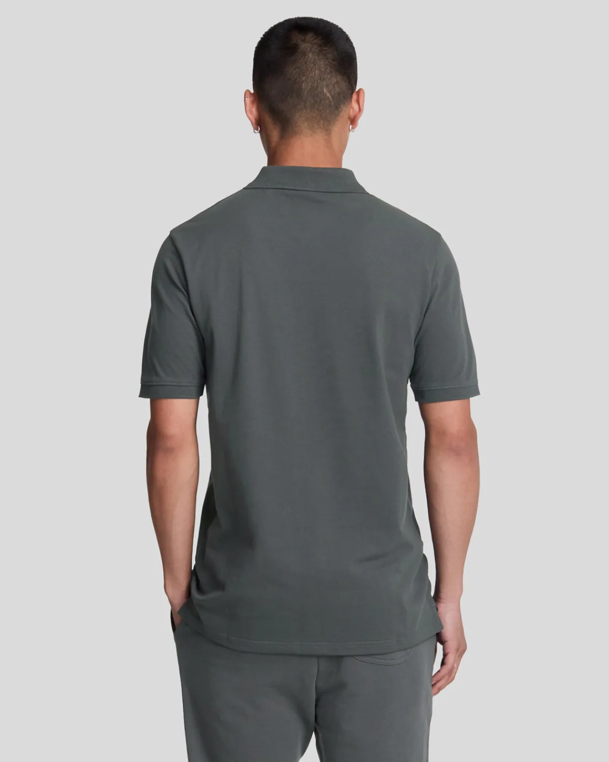 einfarbiges_polohemd_2-12.webp Lyle & Scott Polohemden<Einfarbiges Polohemd Gunmetal