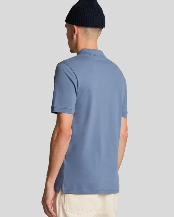 Lyle & Scott Polohemden<Einfarbiges Polohemd MistBlue