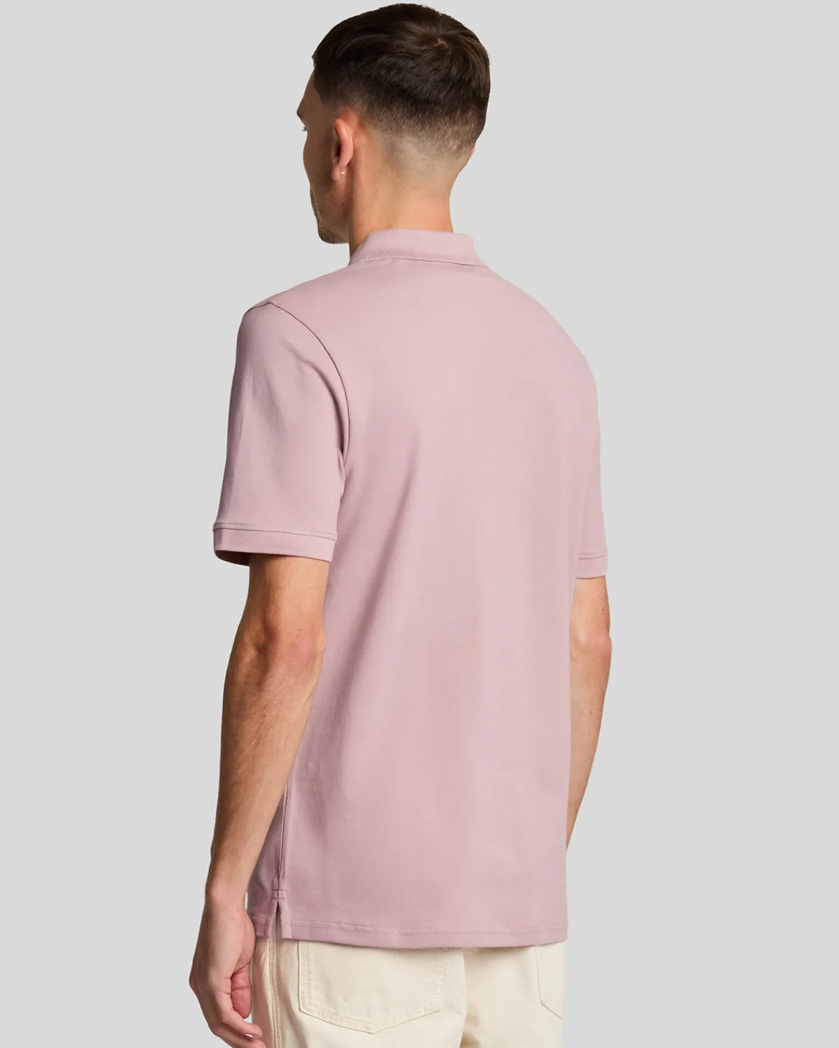einfarbiges_polohemd_2-17.webp Lyle & Scott Polohemden<Einfarbiges Polohemd FieldThistle
