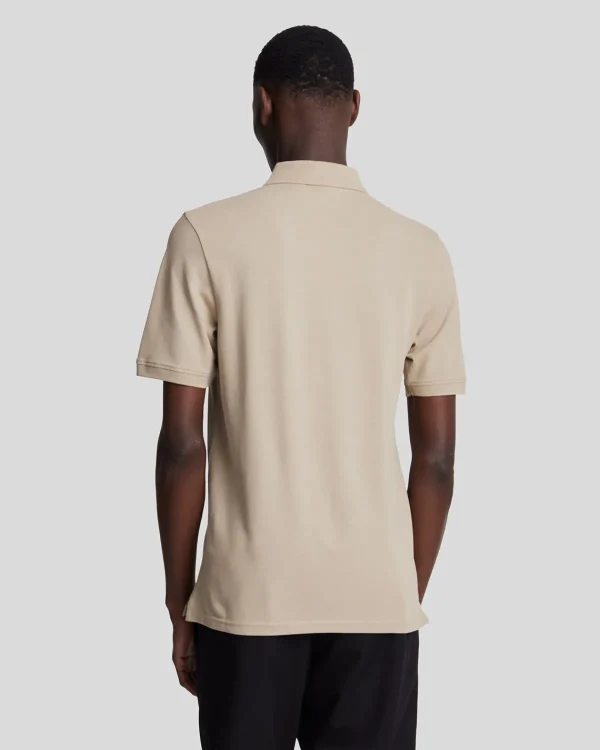 Lyle & Scott Polohemden<Einfarbiges Polohemd HeritageTaupe