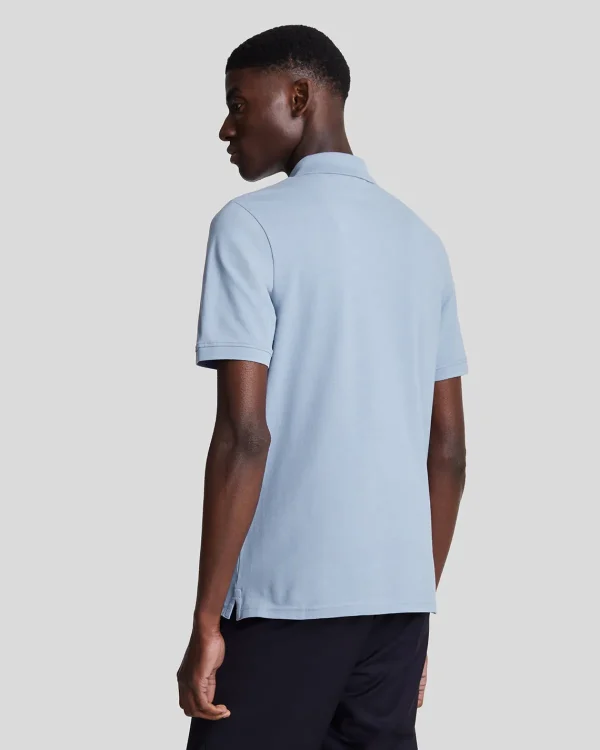 Lyle & Scott Polohemden<Einfarbiges Polohemd CraftedBlue