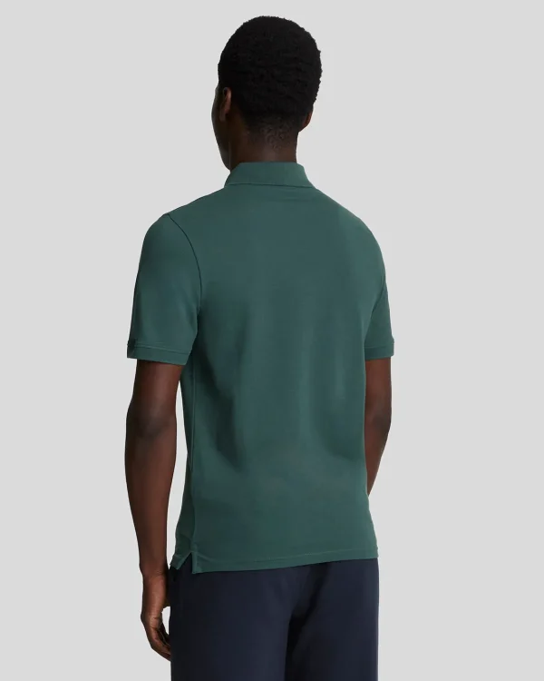 Lyle & Scott Polohemden<Einfarbiges Polohemd ArgyleTeal