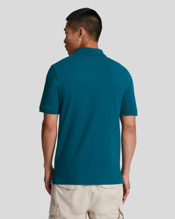 Lyle & Scott Polohemden<Einfarbiges Polohemd ApresNavy