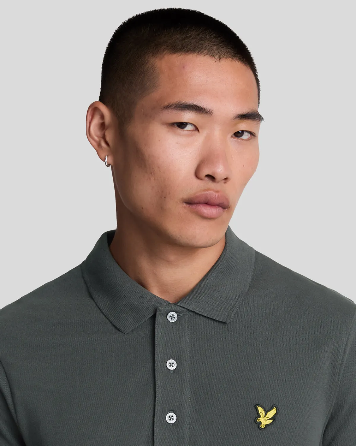 einfarbiges_polohemd_3-12.webp Lyle & Scott Polohemden<Einfarbiges Polohemd Gunmetal