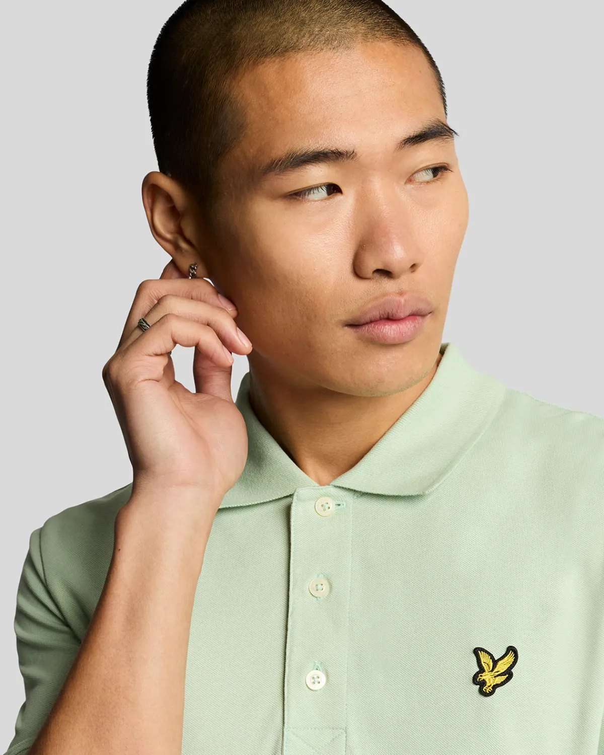 einfarbiges_polohemd_3-14.webp Lyle & Scott Polohemden<Einfarbiges Polohemd FreshGreen