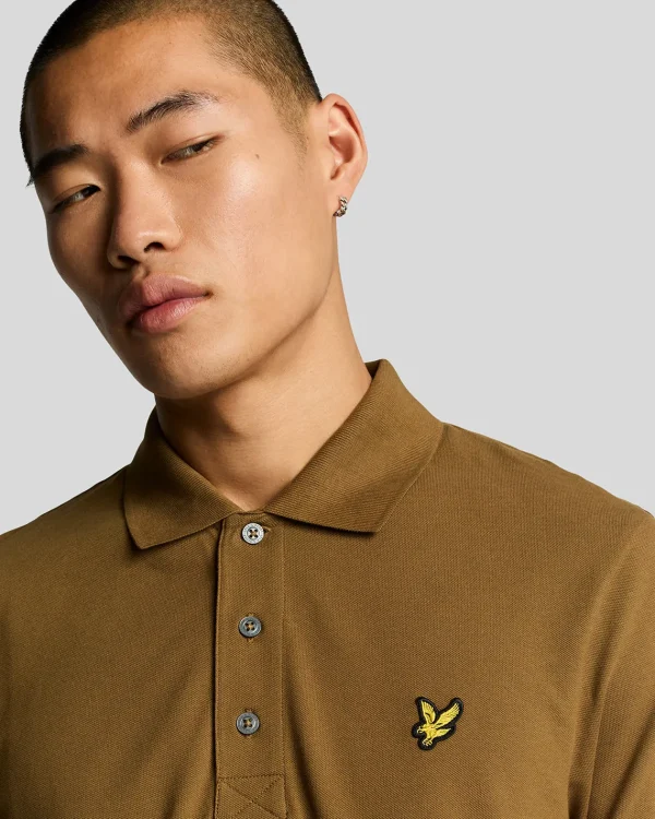 Lyle & Scott Polohemden<Einfarbiges Polohemd WildNettle