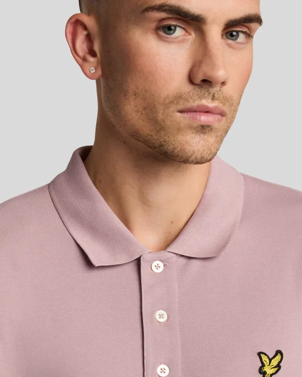 Lyle & Scott Polohemden<Einfarbiges Polohemd FieldThistle