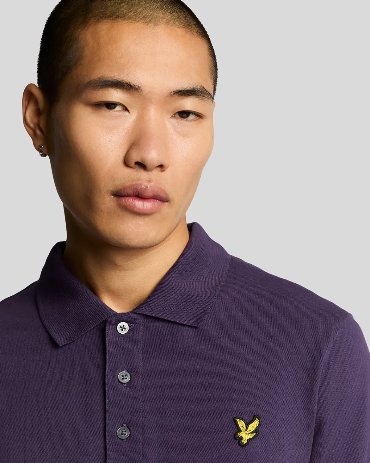 einfarbiges_polohemd_3-19.webp Lyle & Scott Polohemden<Einfarbiges Polohemd ThistleShadow