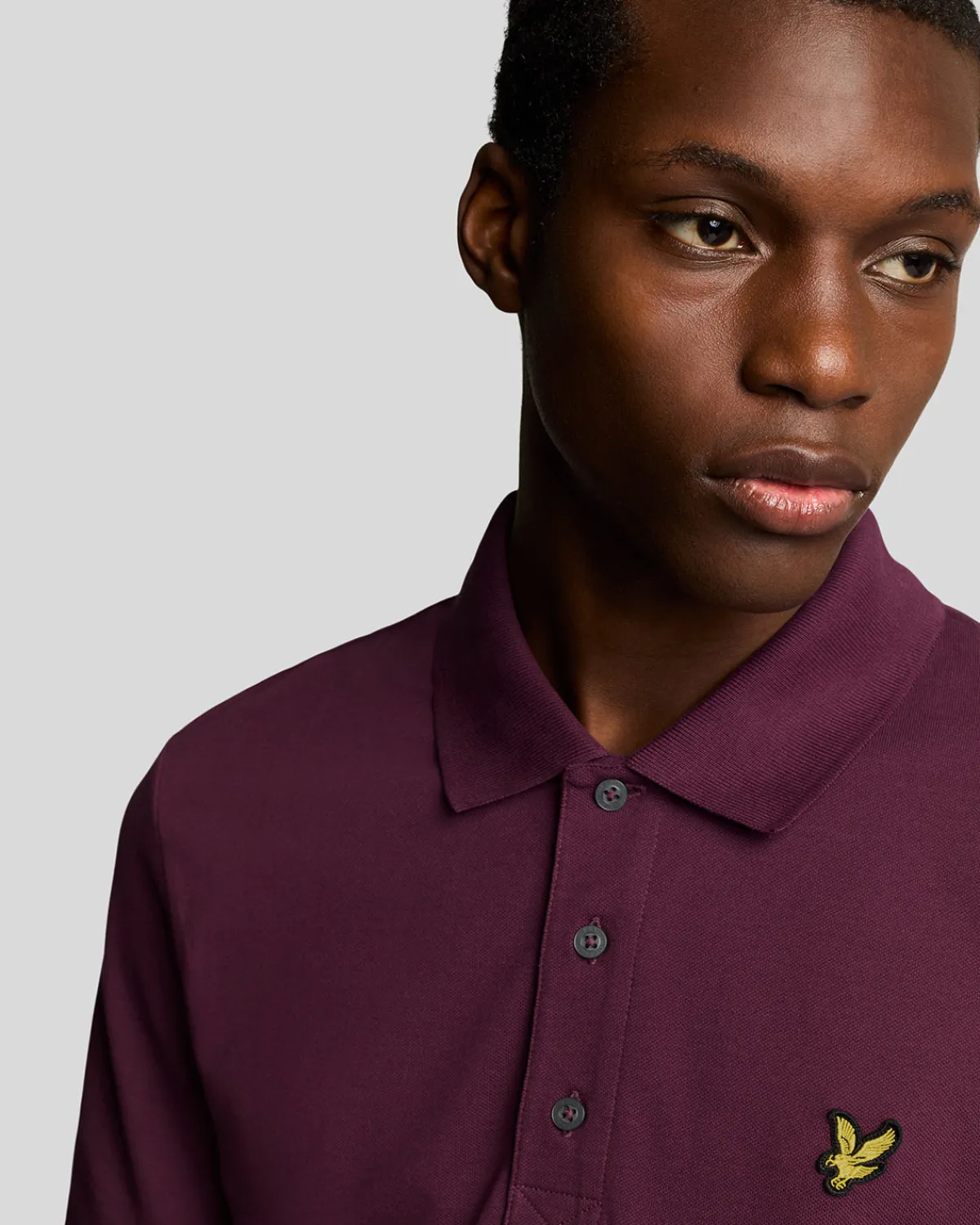 einfarbiges_polohemd_3-24.webp Lyle & Scott Polohemden<Einfarbiges Polohemd WeaversClaret