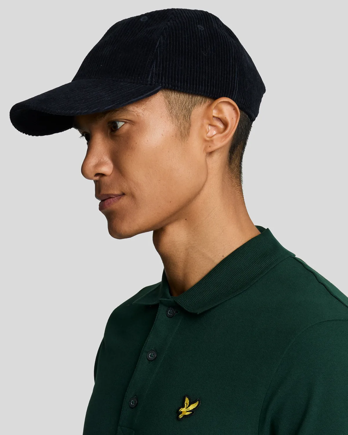 einfarbiges_polohemd_3-3.webp Lyle & Scott Grundlegendes | Polohemden<Einfarbiges Polohemd Dunkelgrün