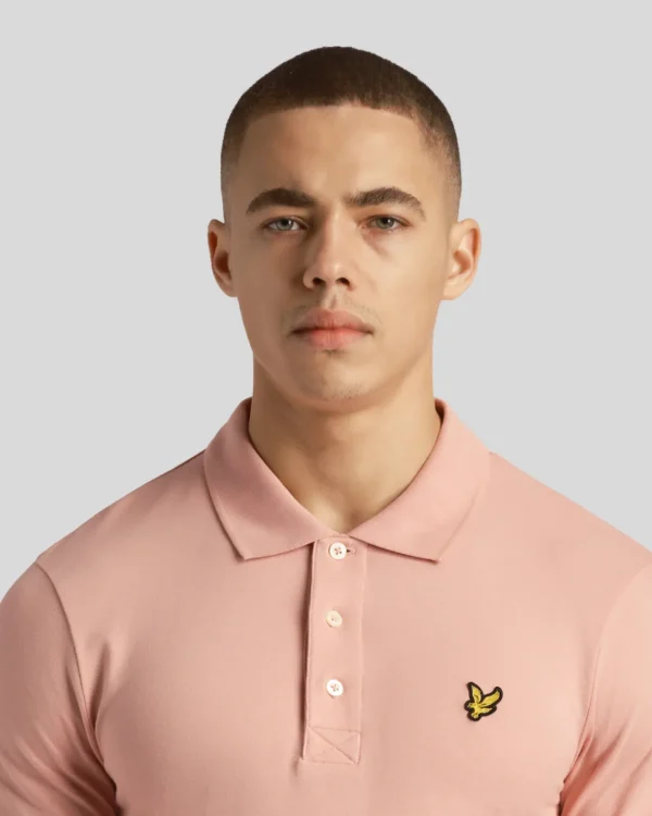 Lyle & Scott Polohemden<Einfarbiges Polohemd PalmPink